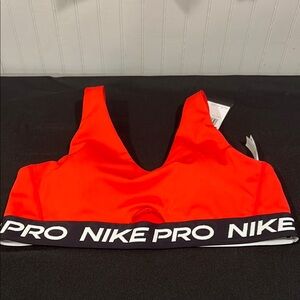Nike Pro Women's Red Sports Bra